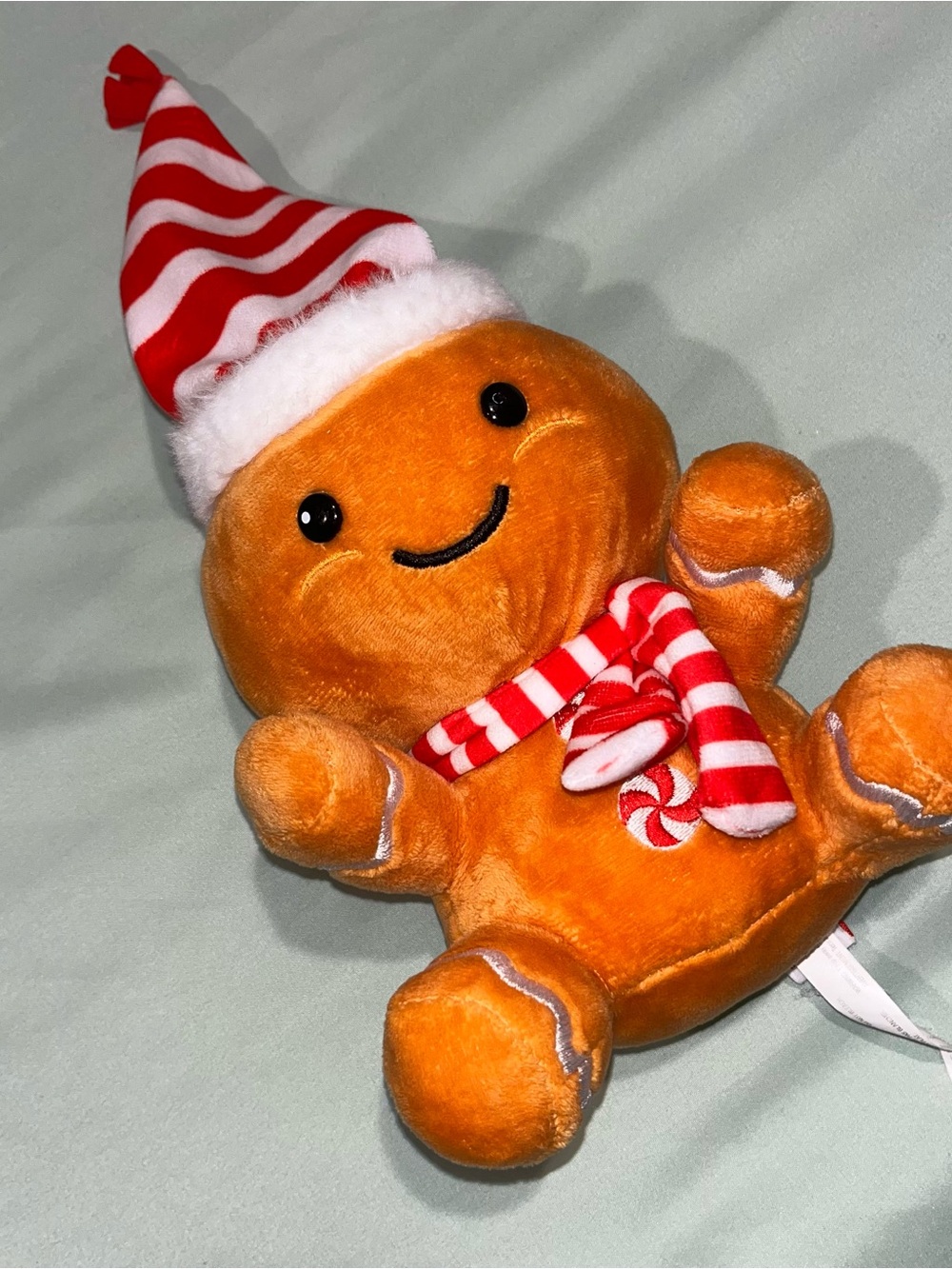 American Greetings Gingerbread Man Christmas Plush 8"